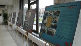 Выставка «Петрозаводск — Город воинской славы. Стойкий. Несломленный. Живой!» открылась в Администрации Петрозаводска